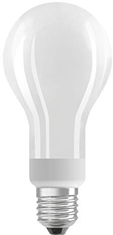 OSRAM Dimmbare Filament LED Lampe mit E27 Sockel, Warmweiss (2700K), klassische Birnenform, 18W, Ersatz für 150W-Glühbirne, matt, LED SUPERSTAR CLASSIC A