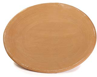 Ancient Cookware, Mexican Clay Comal Griddle, Small, 12 Inches