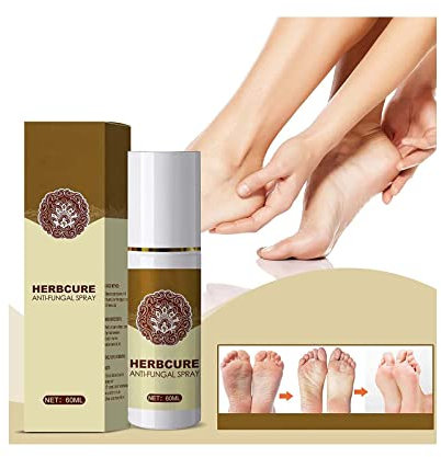 Fun_gus Com_bat Fußspray gegen lustige Infektionen, Fußpilz, pflanzliches Antipruritisches Beriberi-Spray, Fußgeruch und Schweißbeseitiger, 1 Stück