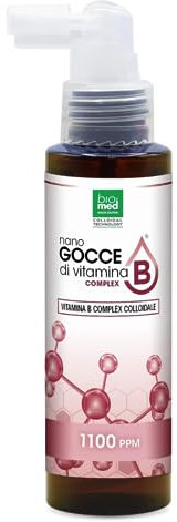 Vitamine B colloïdale avec vitamines B6, B9, B12. Complexe de vitamines B colloïdal. Les vitamines B jouent un rôle dans la conversion des aliments en énergie dans l’organisme. Contient 100 ml.
