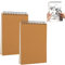 Blanko Skizzenblock, Zeichenblock A5 Skizzenbuch, Spiralgebundenes Zeichenblock, 2 Stück/100 Blatt Skizzenbuch für Künstler, zum Skizzieren, Malen, Scrapbooking Oder Aufzeichnen Täglicher Aktivitäten