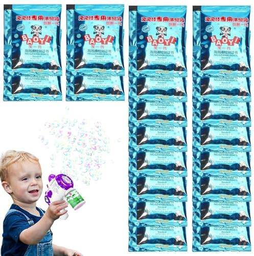 Solution pour machine à bulles, solution concentrée à bulles | Concentré de recharge de solution à bulles,Liquides à bulles portables de 10 ml pour Machine à à bulles, cadeaux de pâques, activités de