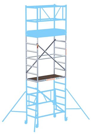 IBERANDAMIOS Andamio plegable EASY COMPACT MODULO 3 (75x150)