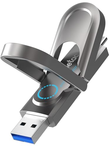 Netac US9 1TB Portable SSD 1TB Dual Type-C and USB 3.2 Ports Up to 1000MB/S External Solid State Drives for Phone Pcs TVs