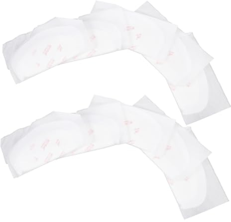 FRCOLOR Disposable Leakproof Breastfeeding Nursing Pads for Mothers, 50pcs Ultra-Thin Absorbent Breast Pads for Postpartum Care and Daily Use