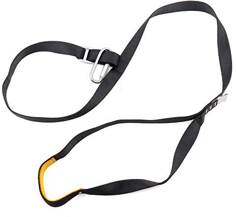 Nimomo Ceinture de Pédale d'escalade, écharpe de Boucle de Pied, écharpe d'escalade en Sangle, pour l'alpinisme en Plein air, l'expéd