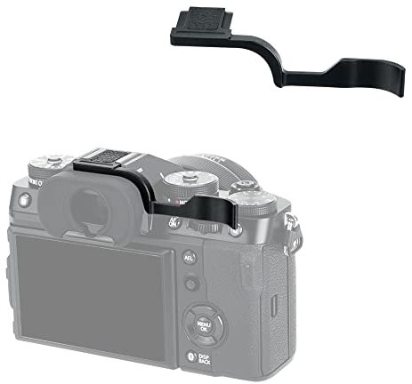 JJC Metallgriff für FUJIFILM X-T5 X-T4 X-T3, Fuji XT5 XT4 XT3 Kamera, verbesserte Daumenhalterung
