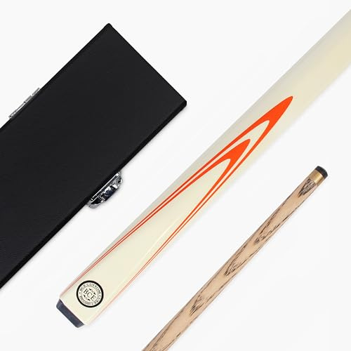 BCE RONNIE O'SULLIVAN Snooker & English Pool Cue 9.5mm Tip Orange Flare