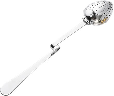 Cucchiaio per Infuso da Tè - Grande Colino Con Manico Lungo | Infusore Domestico di Grande Capacità, Strumento per Tè
