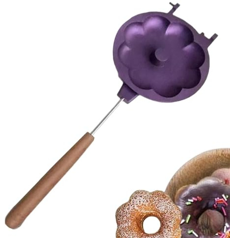 Donutform för bakning, donutformar tillverkare | Kraftiga aluminiumkakdekorationsverktyg - långhaltig bakning för att göra munkar, skiktade tårtor