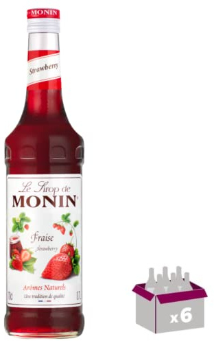 Lot de 6 Sirop - Fraise - 1L