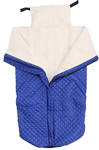 Wheelchair Blanket, Thick Warm Wheelchair Fleece Wrap, Blanket Accessories for Elderly Patients, Wheelchair Sliding Covers, Leg Cover, Winter Protective Cover, Wheelchair (Colour Optional) (Blau)