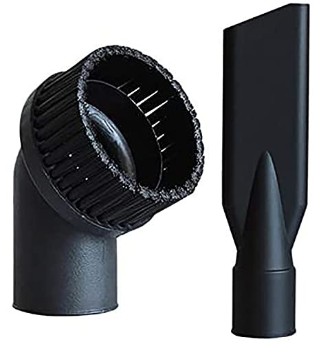 Hopbucan Aspiradora Industrial de vacío Redondo Bustos y boquillas Planas Conjuntos Interior 44 Mm Industrial Aspiradora Accesorios