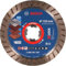 Bosch 1x EXPERT MultiMaterial X-LOCK Turbo Diamanttrennscheiben (für Beton, Ziegelstein, Ø 125 mm, Professional Zubehör Kleiner Winkelschleifer)