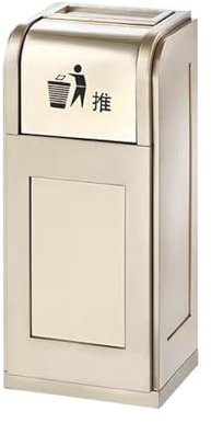 SLMSMSH Cendrier Debout Cendrier épais en métal for Centre Commercial, Seau à Cendres, Seau de Stockage en Acier Inoxydable, Seau d'extincteur de fumée Cendrier pour l'extérieur (Color : B)