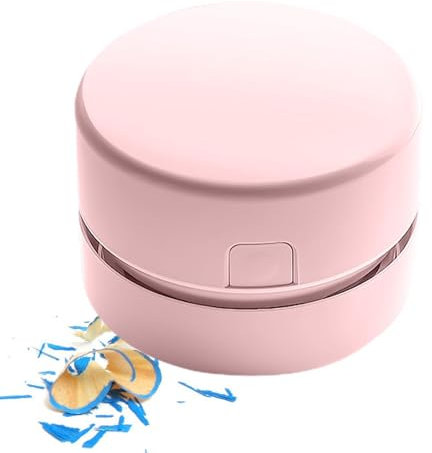 Aspirapolvere da scrivania - Spazzatrice da scrivania | Aspirapolvere da scrivania rotante a 360 °, spazzatrice da tavolo con grande vassoio per trucioli, spazzatrice da tavolo senza fili