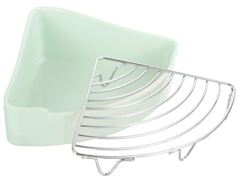 Homoyoyo Toilette in Ceramica Triangolare per Conigli e Porcellini D'india, Design Anti-ribaltamento e Facile da Installare, per Cucina e Ufficio