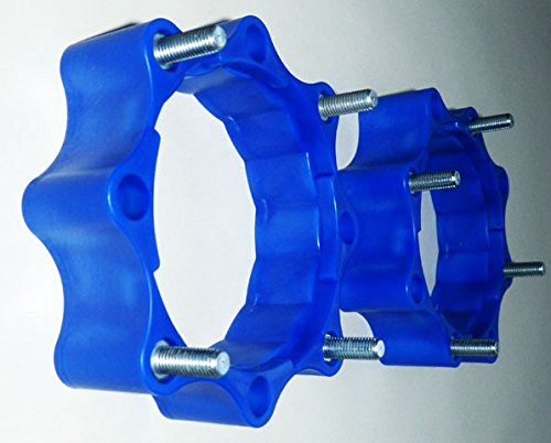 Spurverbreiterungen Quad ATV 110 mm - 115 mm Lochkreis hinten und vorne blau
