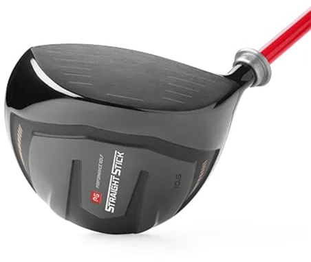 Performance Golf Straight Stick - Automatic Swing Trainer for Perfect Golf Swings I Auditory Feedback I Core Mechanics Improvement (Driver, Right Hand)