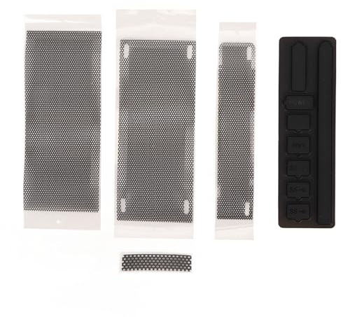 BAFOVY Copertura Antipolvere per Serie S, Kit Filtri Antipolvere in Silicone PVC con Copertura Superiore di Ventilazione in Rete 8 Tappi, Set Protettivo per Accessori Console Serie S