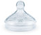 NUK Nature Sense Trinksauger, brustähnlicher Silikon-Sauger, BPA-frei, 2 Stück
