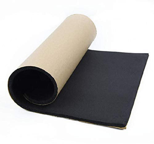 Tapis D’Isolation Acoustique pour Voitures, Voiture Isolant, Isolation Acoustique Bruit Et Insonorisation Modération du Bruit Acoustique du Moteur, pour Le Moteur/Toit/fenêtre (50x20 cm)
