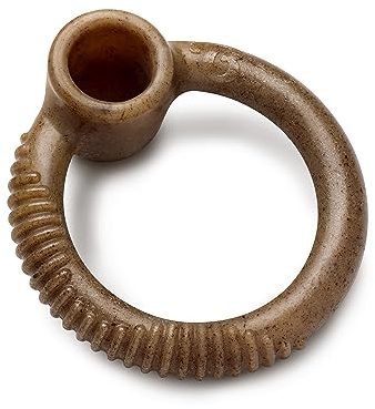 Benebone Ring Indestructible Chew Toy for Aggressive Chewers, Long Lasting Tough Boredom Breaker for Dogs, Real Bacon Flavour, For Large Dogs, Made in the USA
