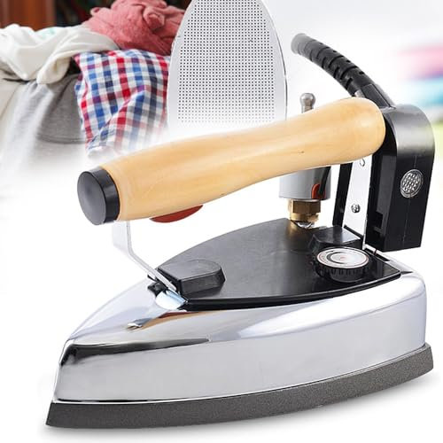 Mavdecll Plancha De Vapor Vertical, Prensa De Vapor De 1200 W con Tanque De Agua De 3 L, Ajuste De Temperatura De 6 Niveles, Plancha Eléctrica Envía Botas De Hierro, para Familias, Tintorerías