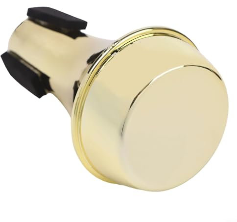Innovatives Design des Trompetendämpfers, perfekt geeignet für Alt- und Tenorposaunenmusiker (Gold)