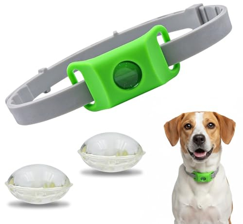 Reiteag Aquality Pets Collare Antiparassitario Naturale, Ciondolo Repellente Per Pulci E Zecche Per Cani, Ingredienti 100% Naturali, Protegge Da Pulci E Zecche (1Pack)