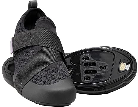 SHIMANO SH-IC100 High Performance Indoor Cycling Shoe, Black, 6 (EU 39)