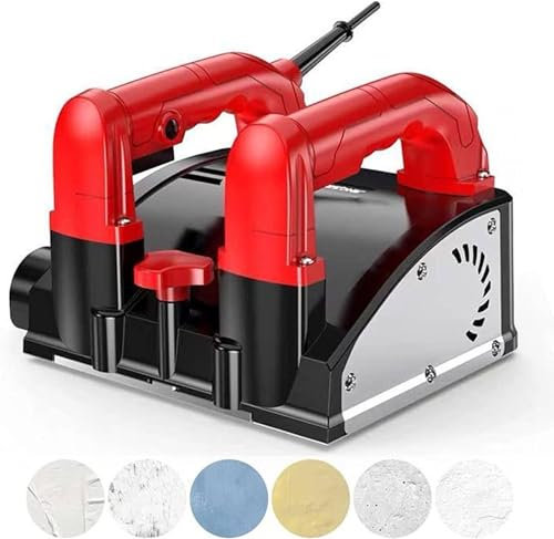 GBHJJ Electric Wall Planing Machine, Automatic Concrete Shovel Putty, Electric Wall Planer Concrete Shovel Machine, Wall Scraper Planner Dust-free For Granite, Stone, Marble