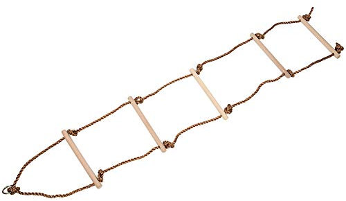 Kletterleiter, Kinderleiter, Spielzeug, -Kletterleiter, Geruchlose -Strickleiter, Umweltfreundliche Hölzerne Strickleiter für Im Innen- und Außenbereich
