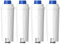 BREAUILL Water Filter, Replacement for De'Longhi DLSC002, Coffee Machines Water Filter Compatible with De'Longhi ECAM, ECAM, ETAM, EC, BCO, BC Series Coffee Maker, Soften Water (4PCS)