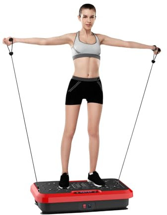 Nixlift Vibration Plate Exercise Machine, Full Body Vibration Platform for Weight Loss, Lymphatic Drainage, Circulation & Muscle Toning, Home Fitness Equipment with Remote