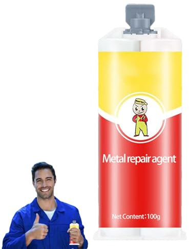 Ahuuen Pegamento Para Metal | Pegamento Para Fundición Y Reparación De Metales,Sellantes Resistente A Altas Temperaturas Para Acero Inoxidable Y Acrílico