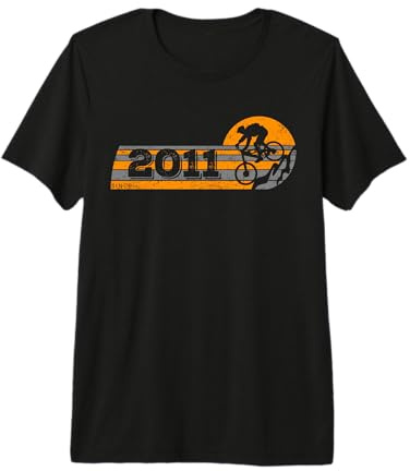 MTB Bike Ciclista Mountainbike Nacido en 2011 Cumpleaños Camiseta Premium