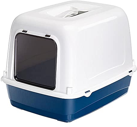 Ferplast Box Toilette per Gatti Ariel 10 Home con Doppio Fondo con Setaccio e Filtri Antiodore