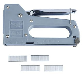 TUV-GS zertifizierte Heftklammer, für Heftklammern von 4-8 mm, Halterung für Sicherheitsschloss, 200 Metallklammern