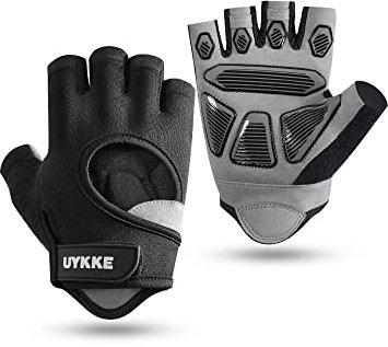 UYKKE Fitness Handschuhe, Trainingshandschuhe für Crossfit, Bodybuilding, Radsport, Gym, Krafttraining, Sporthandschuhe für Damen und Herren