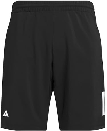 adidas Herren Club Tennis Climacool 3-Stripes Shorts, Black, XXL