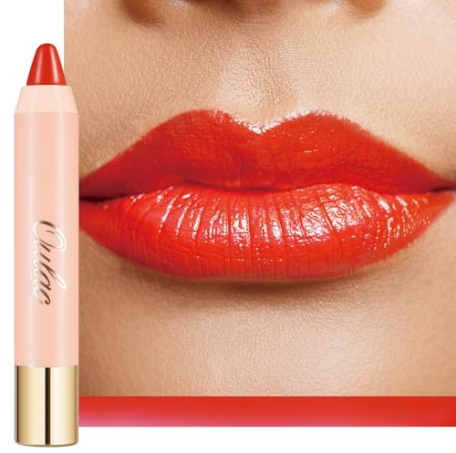 Oulac Rouge a Levre - Brillant et Juteux, Rouge a Levre Rouge Corail, Colour Lip Marker Créer un Essence Maquillage, Rouge à Lèvres Hydratant, Convient à Toutes Les Carnations, 2.48g, BLOOM BLOOM(03)