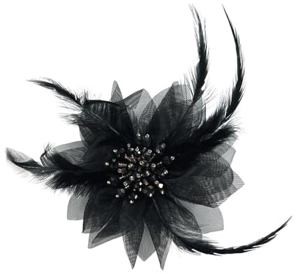 120Mm Broche Fleur Cristal Élégante Pour Femme Épinglette Organza Plumetis Pour Robe Costume Mariage Cérémonie Soirée Cocktail Accessoire Mode Tendance Style Bohème Chic Bijoux Romantique