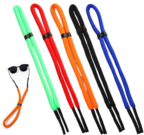 ZoeWei Cinta para gafas flotante, 5 unidades, para deportes acuáticos, navegación, surf