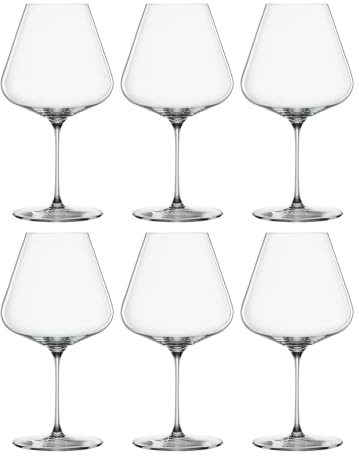 SPIEGELAU Definition Coppa Borgogna 960 ml | Superior Crystal | Confezione da 6 pezzi