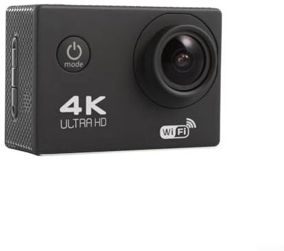 Zilimontt Action Camera 4K Ultra HD Impermeabile Fotocamera Digitale Con Schermo LCD 2.0 Pollice 1080P 30FPS Obiettivo Grandangolare 170 Gradi Per Nuoto Subacqueo Immersione Sport