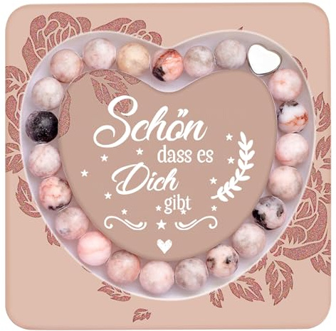 Bivei Beste Freundin Geschenke, Freundschaftsarmband für Valentinstag, Geburtstag, Geschenk für Beste Freundin, Trauzeugin Geschenke Armband