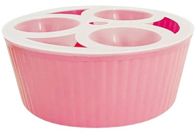 Jardinière - Vase | Jardinière De Jacinthes À 3 Trous | Conteneur De Culture À 3 Trous, pour Jardiniers, Appartement, Bureau, Enseignants, Personnes Âgées, Débutants, Rebord