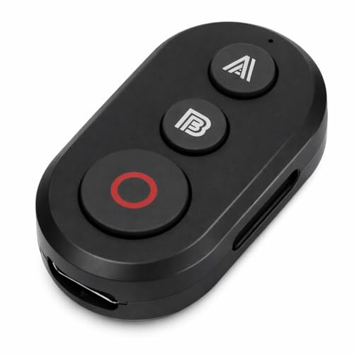 Gugxiom Control Remoto Bluetooth para Ins 360 X5 X4 X3 X2 GO 3 GO 3S, Controlador de Obturador Inalámbrico con Correa para la Muñeca para Trípode de Cámara de Acción y Disparo con Palo