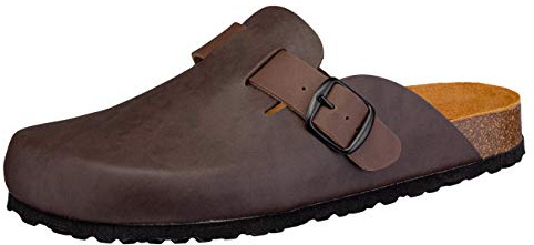 Lico Bioline Clog, Ciabatte, Uomo, Marrone, 39 EU